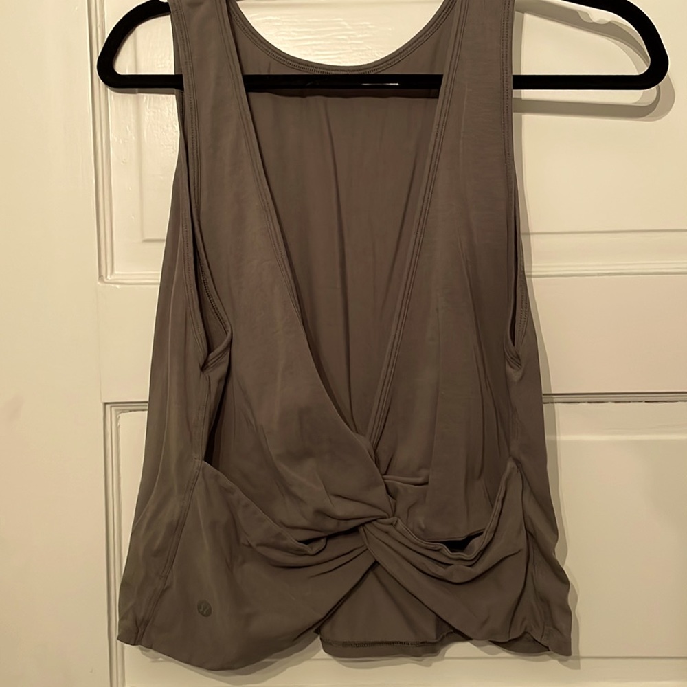 Lululemon Army Green Tank